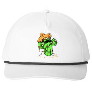 Feliz Navidad Merry Christmas Cactus Funny Humor Spanish Snapback Five-Panel Rope Hat