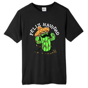 Feliz Navidad Merry Christmas Cactus Funny Humor Spanish Tall Fusion ChromaSoft Performance T-Shirt