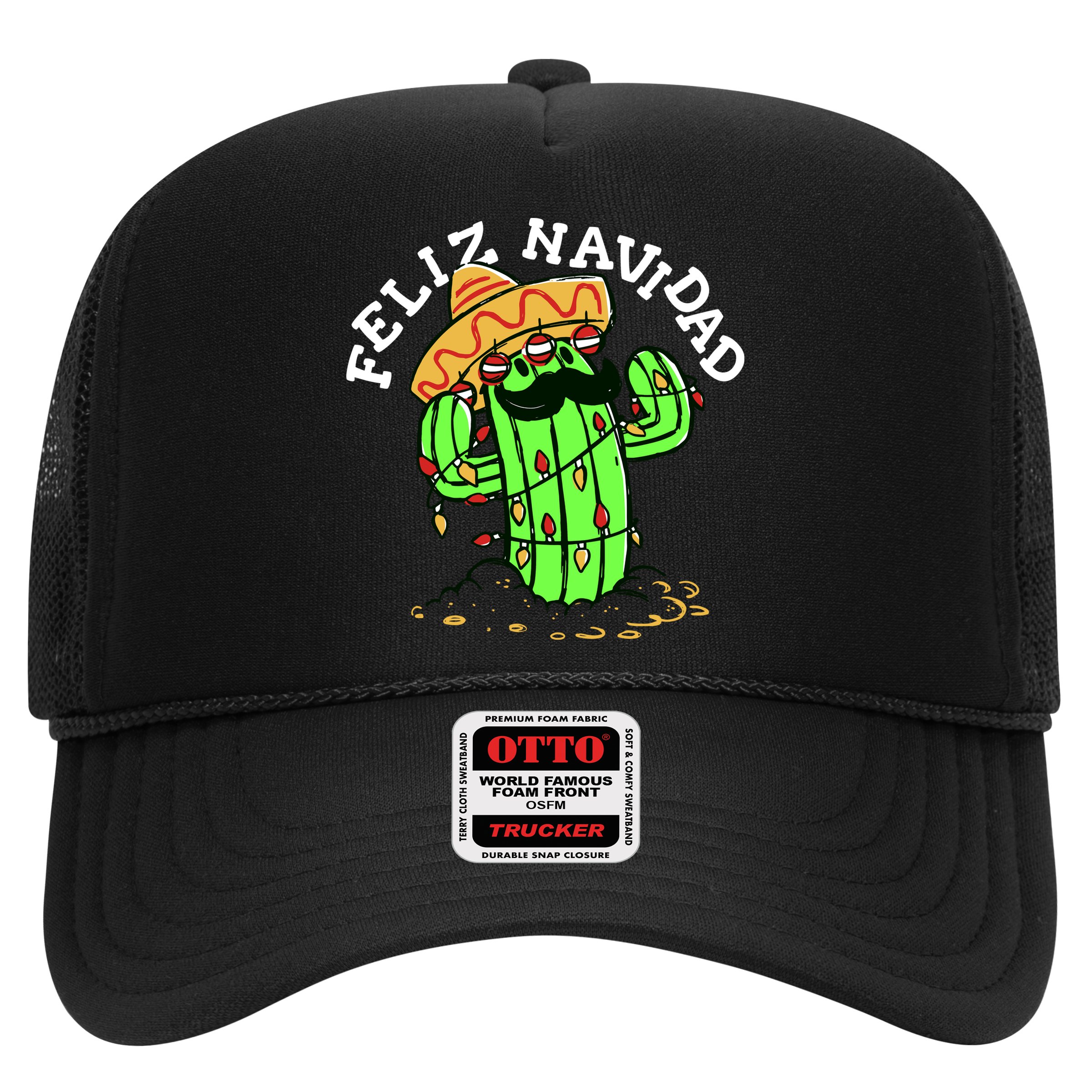 Feliz Navidad Merry Christmas Cactus Funny Humor Spanish Hat