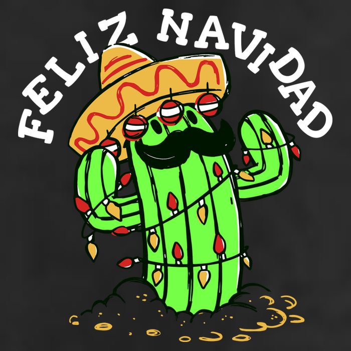 Feliz Navidad Merry Christmas Cactus Funny Humor Spanish Hat
