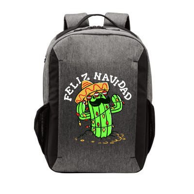 Feliz Navidad Merry Christmas Cactus Funny Humor Spanish Vector Backpack