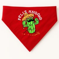 Feliz Navidad Merry Christmas Cactus Funny Humor Spanish USA-Made Doggie Bandana