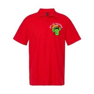 Feliz Navidad Merry Christmas Cactus Funny Humor Spanish Softstyle Adult Sport Polo