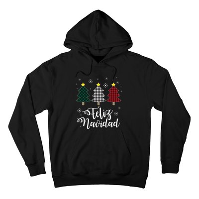 Feliz Navidad Matching Family Christmas Spanish Mexican Xmas Hoodie