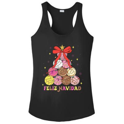 Feliz Navidad Matching Family Spanish Christmas Tree Mexican Ladies PosiCharge Competitor Racerback Tank