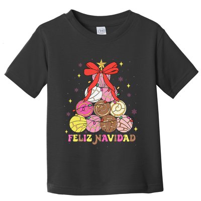 Feliz Navidad Matching Family Spanish Christmas Tree Mexican Toddler T-Shirt