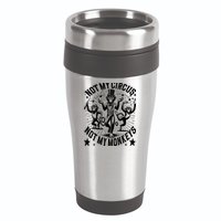Funny Not My Circus Not My Monkeys 16oz Travel Tumbler