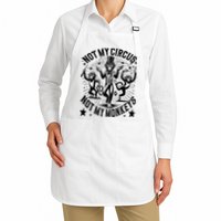 Funny Not My Circus Not My Monkeys Apron