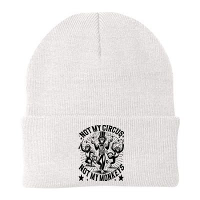 Funny Not My Circus Not My Monkeys Beanie
