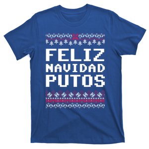 Feliz Navidad Mexican Ugly Christmas Sweater Funny Gift T-Shirt