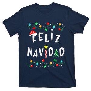 Feliz Navidadfunny Mexican Christmas In Spanish T-Shirt