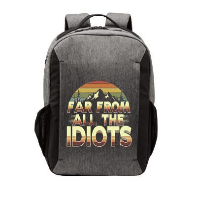 Funny Nature Meme Far From All The Idiots Funny Hiking Memes Vector Backpack