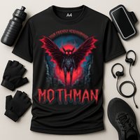 Friendly Neighborhood Mothman Cryptid Cooling Performance Crew T-Shirt