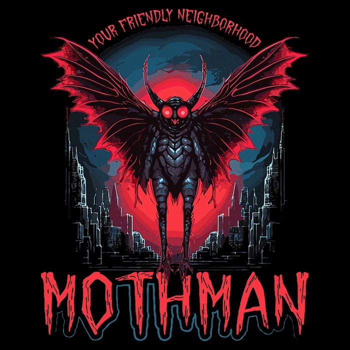 Friendly Neighborhood Mothman Cryptid Cooling Performance Crew T-Shirt