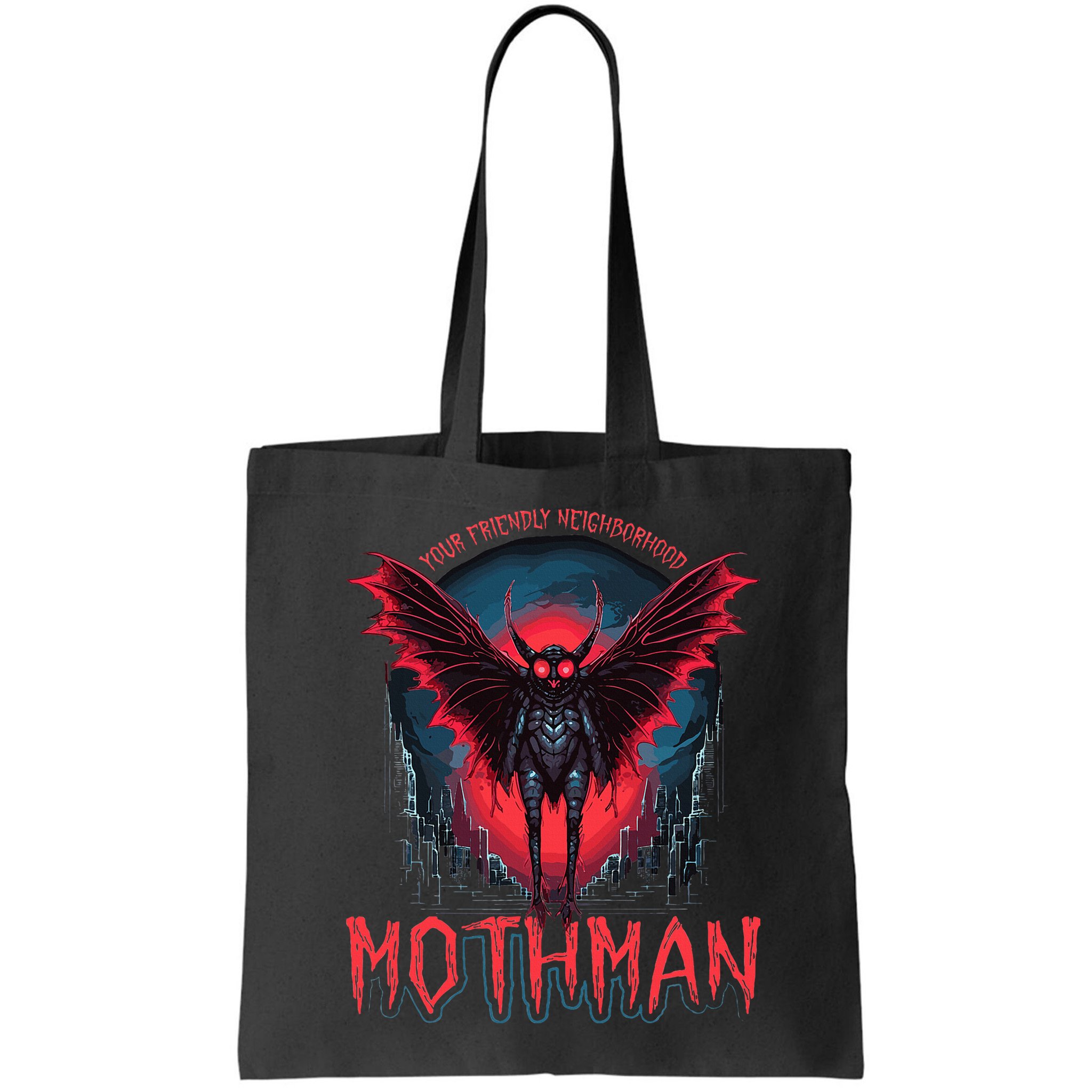 Friendly Neighborhood Mothman Cryptid Bag