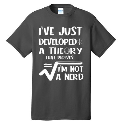 Funny Nerdy Math Tall T-Shirt