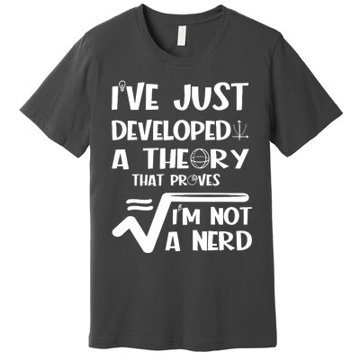 Funny Nerdy Math Premium T-Shirt