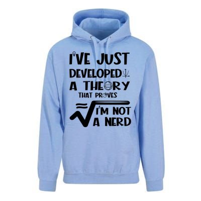 Funny Nerdy Math Unisex Surf Hoodie