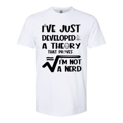 Funny Nerdy Math Softstyle CVC T-Shirt