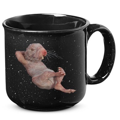 Funny Naked Mole Rat Zookeeper Safari Animal Lover Mole Rat 15oz Campfire Ceramic Mug