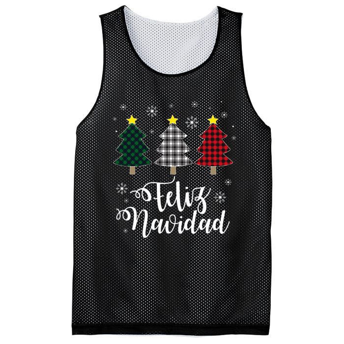 Feliz Navidad Matching Family Christmas Spanish Mexican Xmas Mesh Reversible Basketball Jersey Tank