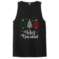 Feliz Navidad Matching Family Christmas Spanish Mexican Xmas PosiCharge Competitor Tank