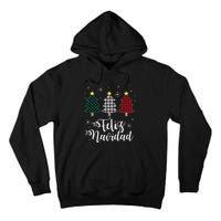 Feliz Navidad Matching Family Christmas Spanish Mexican Xmas Tall Hoodie