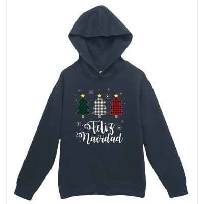 Feliz Navidad Matching Family Christmas Spanish Mexican Xmas Urban Pullover Hoodie