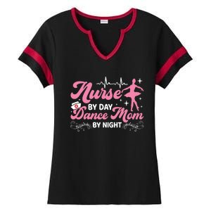 Funny Nurse Mommy Dance Mom Mothers Day Ballet Mama Nursing Gift Ladies Halftime Notch Neck Tee