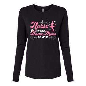 Funny Nurse Mommy Dance Mom Mothers Day Ballet Mama Nursing Gift Womens Cotton Relaxed Long Sleeve T-Shirt