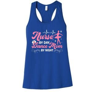 Funny Nurse Mommy Dance Mom Mothers Day Ballet Mama Nursing Gift Women's Racerback Tank