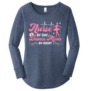 Funny Nurse Mommy Dance Mom Mothers Day Ballet Mama Nursing Gift Women's Perfect Tri Tunic Long Sleeve Shirt