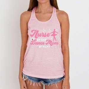 Funny Nurse Mommy Dance Mom Mothers Day Ballet Mama Nursing Gift Women's Knotted Racerback Tank