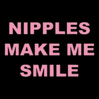 Funny Nipples Make Me Smile Youth Performance Sprint T-Shirt
