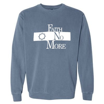 Faith No More Star Logo Garment-Dyed Sweatshirt