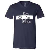 Faith No More Star Logo V-Neck T-Shirt