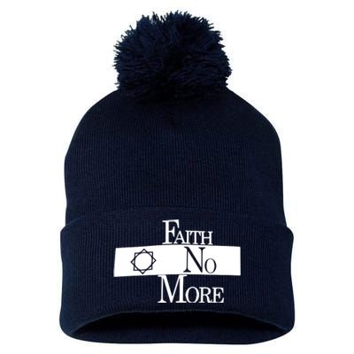 Faith No More Star Logo Pom Pom 12in Knit Beanie