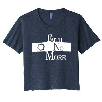 Faith No More Star Logo Women's Crop Top Tee