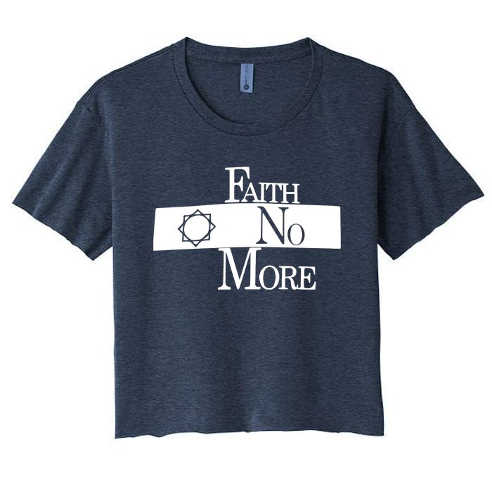 Faith No More Star Logo Women's Crop Top Tee