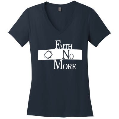 Faith No More Star Logo Women's V-Neck T-Shirt