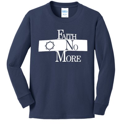 Faith No More Star Logo Kids Long Sleeve Shirt