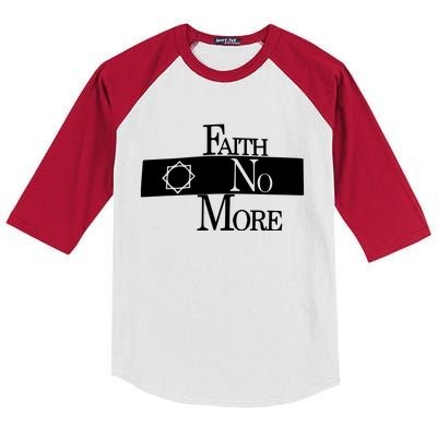 Faith No More Star Logo Kids Colorblock Raglan Jersey