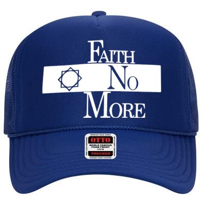 Faith No More Star Logo High Crown Mesh Back Trucker Hat