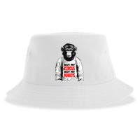 Funny Not My C.ircus Not My Monkeys Weird Fun Sayings Sustainable Bucket Hat