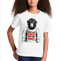 Funny Not My C.ircus Not My Monkeys Weird Fun Sayings Kids T-Shirt
