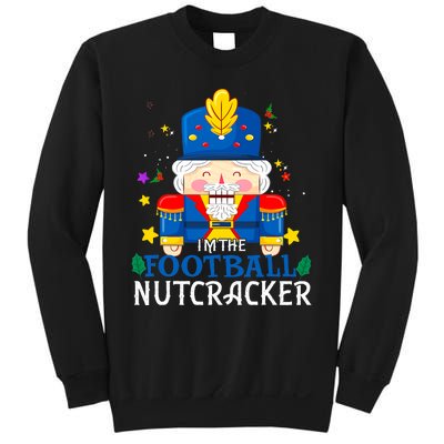 Football Nutcracker Matching Family Group Christmas Party Pj Sweatshirt