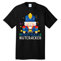 Football Nutcracker Matching Family Group Christmas Party Pj Tall T-Shirt