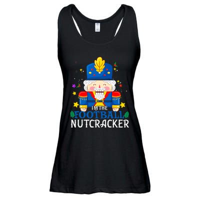 Football Nutcracker Matching Family Group Christmas Party Pj Ladies Essential Flowy Tank