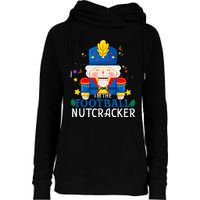 Football Nutcracker Matching Family Group Christmas Party Pj Womens Funnel Neck Pullover Hood