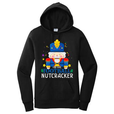 Football Nutcracker Matching Family Group Christmas Party Pj Women's Pullover Hoodie